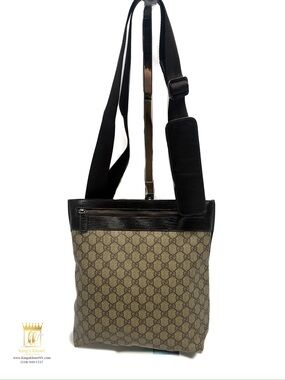 Long gucci pvc tote bag